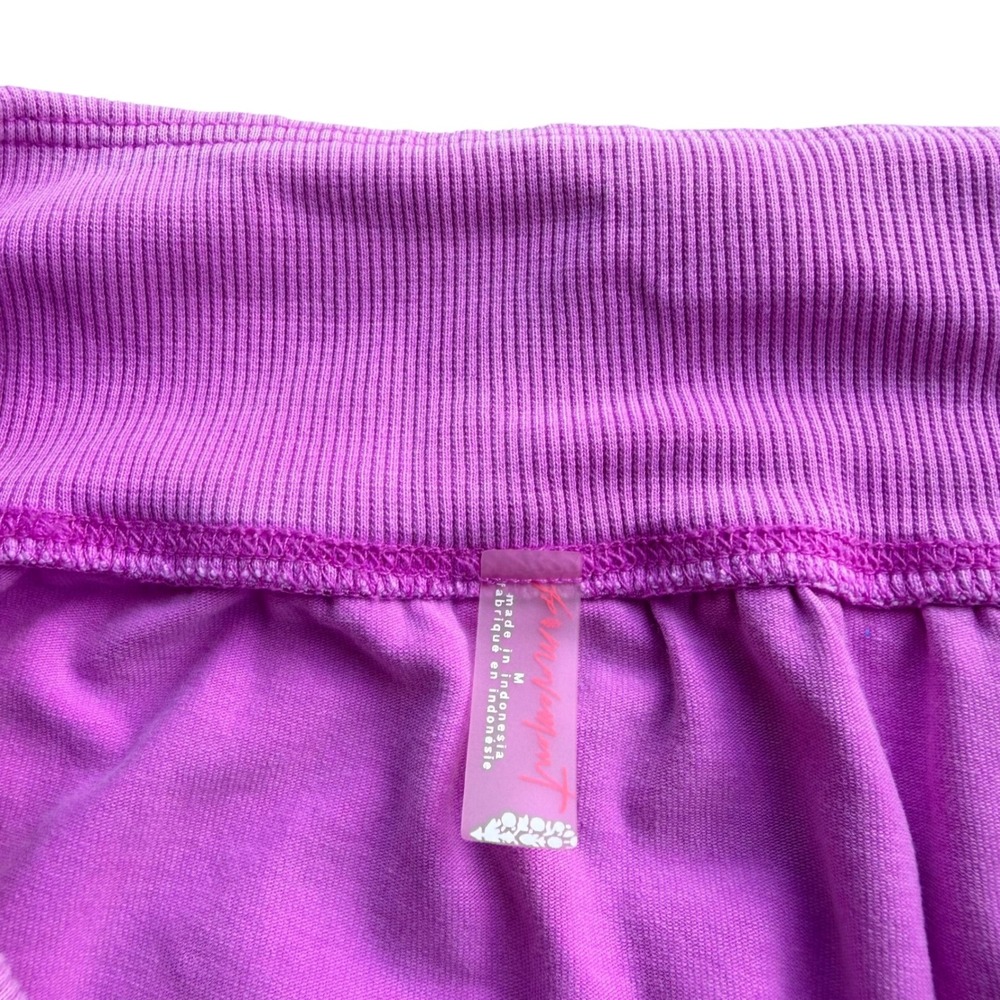 FREE PEOPLE Movement Hot Shot Harem Short Purple Women's Size Medium Magenta - Picture 4 of 7